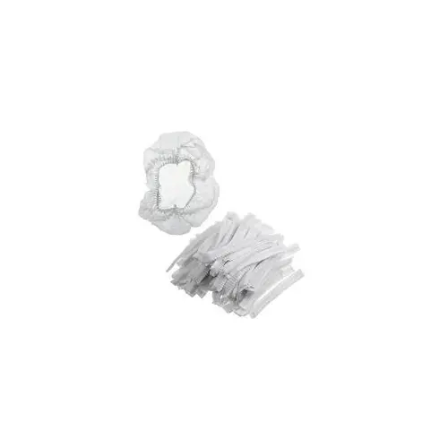 Catalogue image of White Elastic Nurse Caps 100s