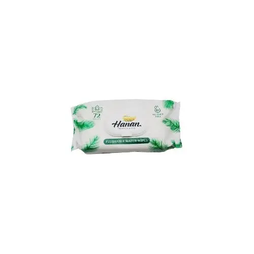 Catalogue image of Hanan Flushable Wet Wipes 72s